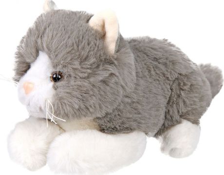 Игрушка мягкая Fluffy Family "Котенок Дымка", 681570, серый, 20 см