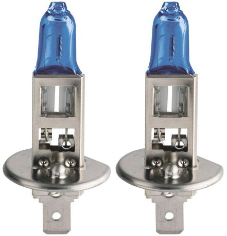 Лампа автомобильная галогенная Philips "DiamondVision", для фар, цоколь H1 (P14,5s), 12V, 55W, 2 шт