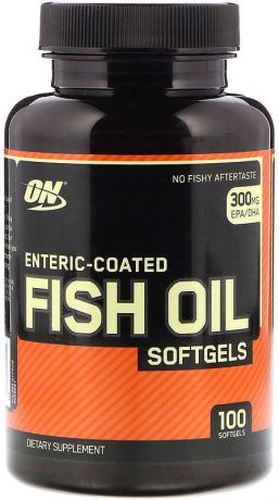 Рыбий жир Optimum Nutrition Fish Oil Softgels, 100 капсул