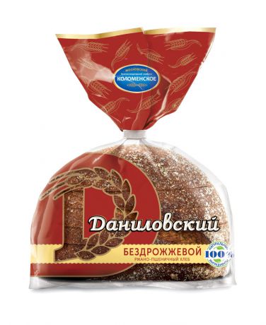 Хлеб Коломенское "Даниловский" бездрожжевой, 300 г