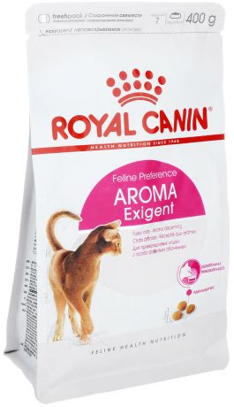 Корм сухой Royal Canin "Аroma Exigent" для привередливых кошек с особо развитым обонянием, 400 г