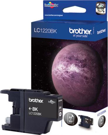 Brother LC1220BK, Black картридж для Brother DCP-J525W/MFC-J430W/MFC-J825DW