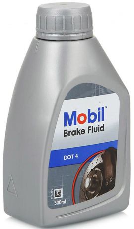 Тормозная жидкость Mobil Brake Fluid DOT4, 500 мл