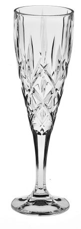 Рюмка для шампанского "Crystal Bohemia", 180 мл, 6 шт