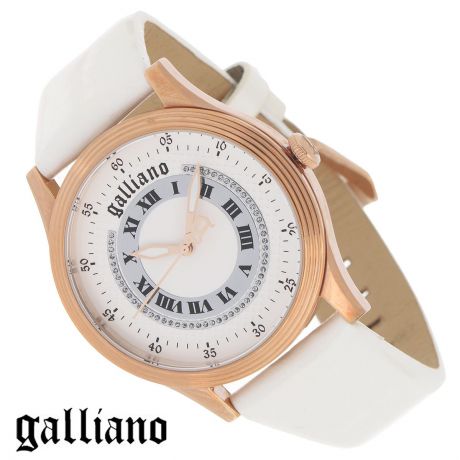 Часы женские наручные "Galliano", цвет: белый, золотой. R2551104501