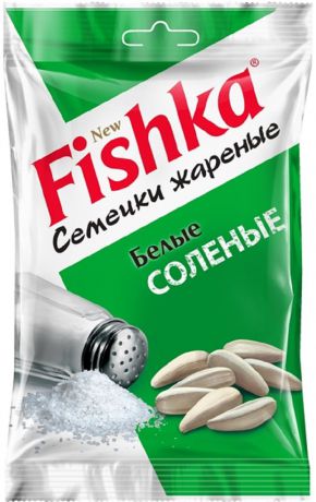 Fishka семечки белые соленые, 100 г