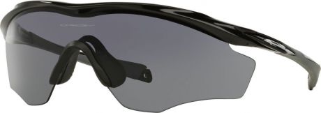 Велосипедные очки Oakley "M2 Frame XL", цвет: Polished Black / Grey