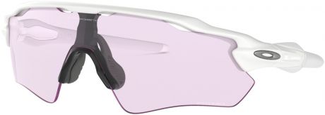 Велосипедные очки Oakley "Radar Ev Path Polished", цвет: белый, серый