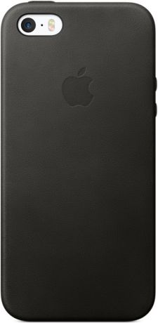 Клип-кейс Apple для iPhone 5/5S/SE кожаный Black
