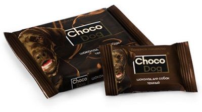 Шоколад Веда Choco Dog темный для собак (15 г, Темный)