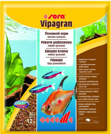 Корм Sera Vipagran для декоративных рыб в тонущих гранулах (1 л)