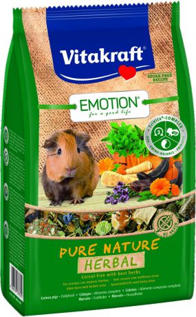 Корм Vitakraft Emotion Pure Nature Herbal для морских свинок (600 г, )