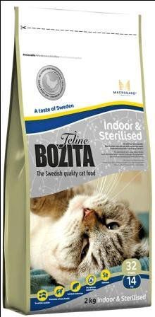 Сухой корм Bozita Feline Indoor&Sterilised для домашних и стерилизованных кошек (10 кг, )