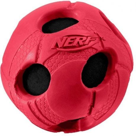 Игрушка Nerf Мяч с отверстиями для собак (5 см, )