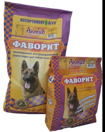 Сухой корм Экси Фаворит актив для собак (13 кг, )