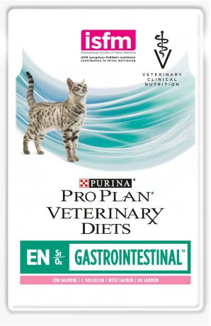 Паучи Pro Plan Veterinary Diets EN для кошек с нарушениями пищеварения (85 г, Курица)