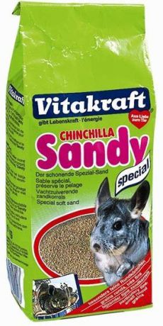 Песок Vitakraft Chinchilla Sandy для шиншилл 1 кг (1 кг)
