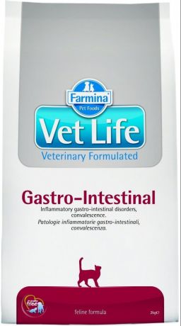 Корм для кошек Farmina Vet Life Feline Gastrointestinal (2 кг)
