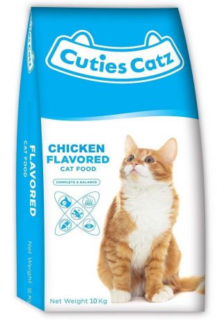 Сухой корм Cuties Cats для кошек (2 кг, Морепродукты)
