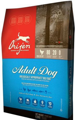 Сухой корм Orijen Adult для взрослых собак (11,4 кг, )