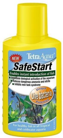 Бактериальная культура Tetra Safe Start для запуска нового аквариума (100 мл)