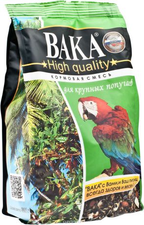 Корм Вака High Quality для крупных попугаев (1 кг)
