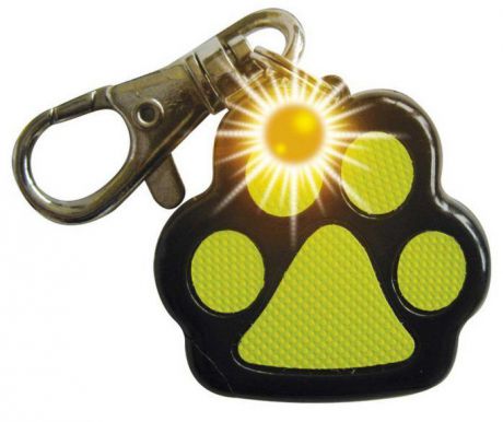Брелок-андресник Nobby Tapsy светодиодный для собак (17 х 10 х 2 см)