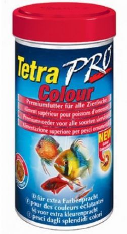 Корм Tetra TetraPro Color Crisps высококачественный для улучшения и поддержания окраски всех декоративных рыб (10 л (ведро))