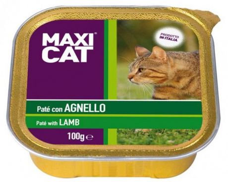 Паштет Maxi Cat для кошек 100 г (100 г, Кролик)