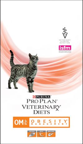 Pro Plan Veterinary Diets Feline OM Obesity (Overweight) Management dry (0.35 кг)