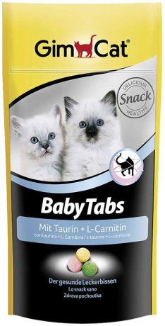 Витаминизированное лакомство Gimpet Baby-Tabs с таурином для котят (40 г, )