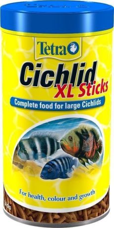 Корм Tetra Cichlid XL Sticks палочки для всех видов цихлид (1000 мл)