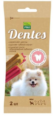 Жевательное лакомство Vita Pro Dentes для собак мелких пород 25 г (25 г, )