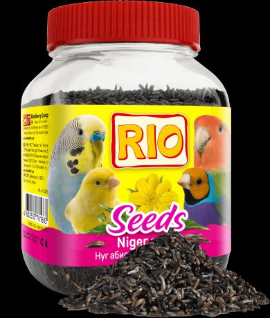 Лакомство RIO Niger Seeds абиссинский нуг для всех видов птиц 250 г (250 г, )