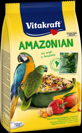 Корм Vitakraft Amazonian для крупных попугаев 750 г (750 г, )