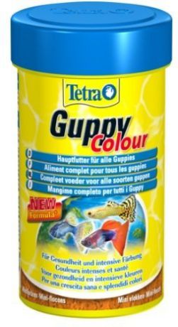Корм Tetra Guppy Colour для поддержания и усиления окраски гуппи (100 мл)