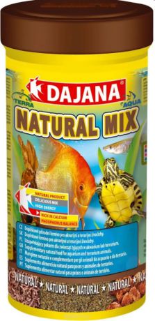 Корм Dajana Natural Mix смесь для рыб и рептилий (100 мл, 15 г)