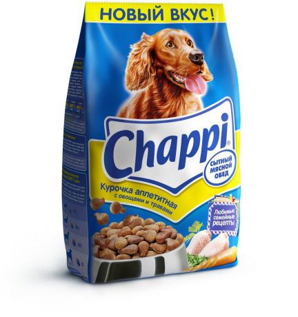 Корм для собак Chappi (15 кг) Сухой корм Мясное изобилие с овощами и травами