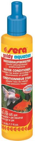 Средство Sera Goldy Aquatan для подготовки воды для золотых рыбок (100 мл)