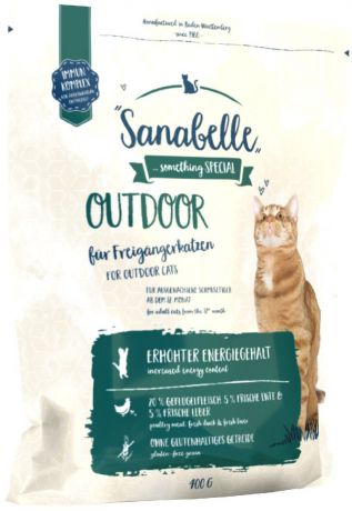 Сухой корм Sanabelle Outdoor для кошек (10 кг, )