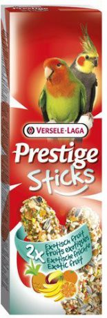 Палочки с экзотическими фруктами для средних попугаев Versele-Laga Prestige Sticks Parakeet Exotic Fruit 2 шт