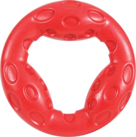 Игрушка Zolux Бабл кольцо из термопластичной резины (14 см, Красный)