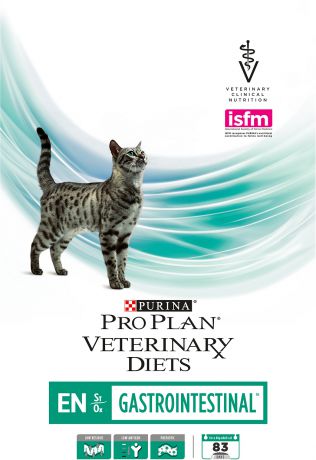 Сухой корм Pro Plan Veterinary Diet EN Gastroentestinal для кошек при патологии ЖКТ (1,5 кг, )