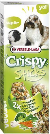 Палочки с овощами для кроликов и морских свинок Versele-Laga Crispy Sticks Vegetables 55 г 2 шт
