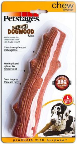 Игрушка Petstages Dogwood Mesquite с ароматом барбекю для собак (13 см, )