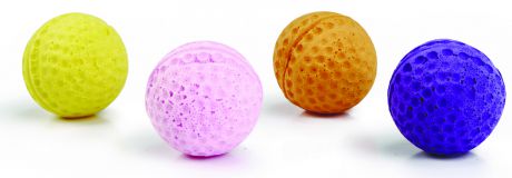 Игрушка Beeztees Мяч для гольфа мягкий для кошек (4см, в ассортименте)