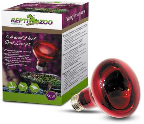 Лампа Repti-Zoo ReptiInfrared инфракрасная для террариумов (100 Вт)