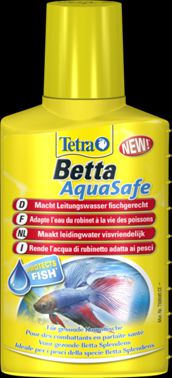 Кондиционер Tetra Betta AquaSafe для подготовки водопроводной воды для аквариума с лабиринтовыми рыбами
