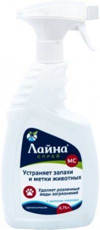 Дезинфицирующее моющее средство Лайна МС с запахом лаванды (750мл)