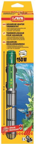 Нагреватель Sera Precision 150 w для аквариумов 75 - 200 л (30 см)